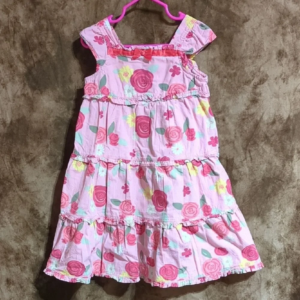 Gymboree Pink Floral Kids Dress